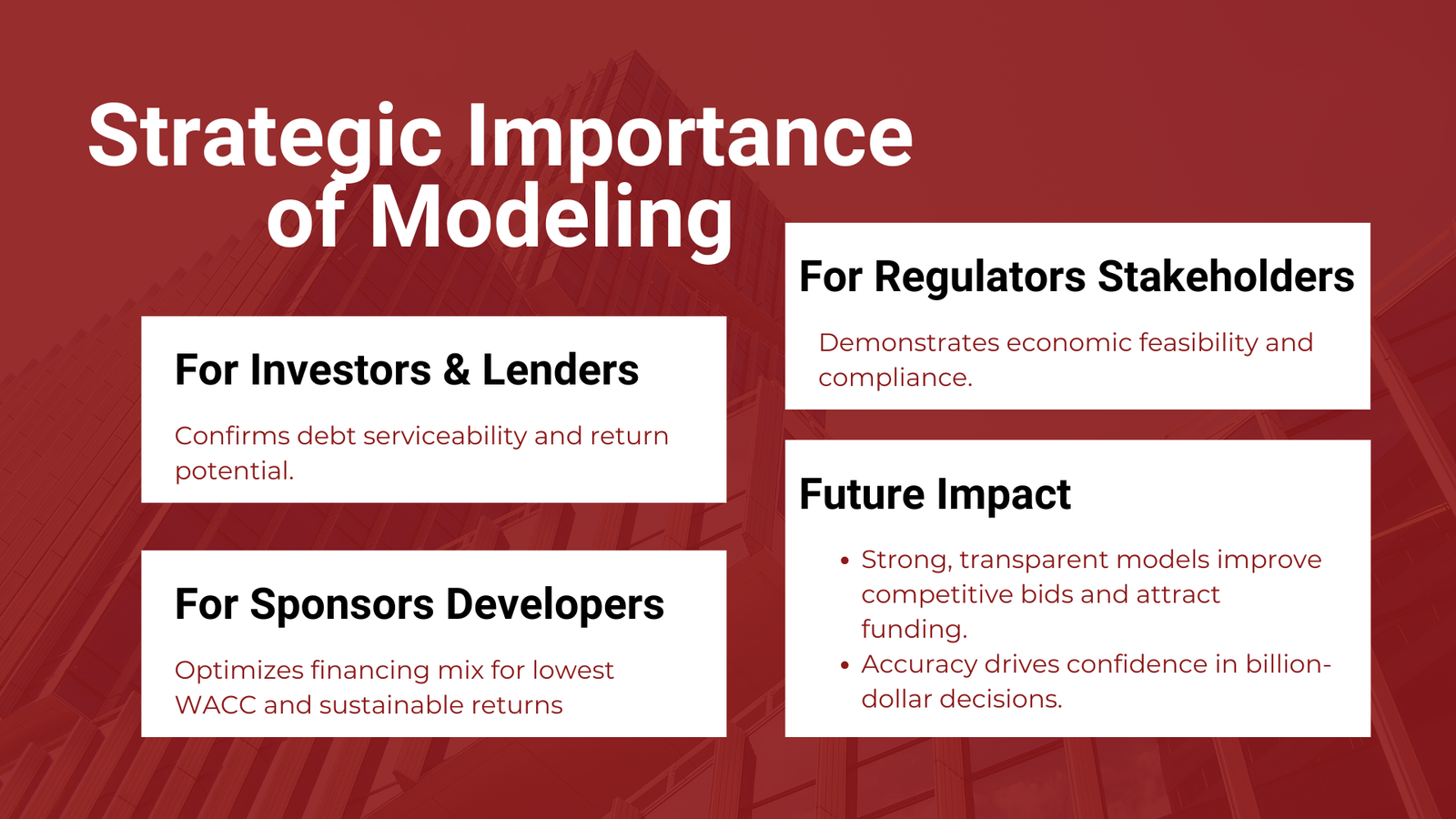 Project Finance Modeling Best Practices for Debt Equity WACC NPV