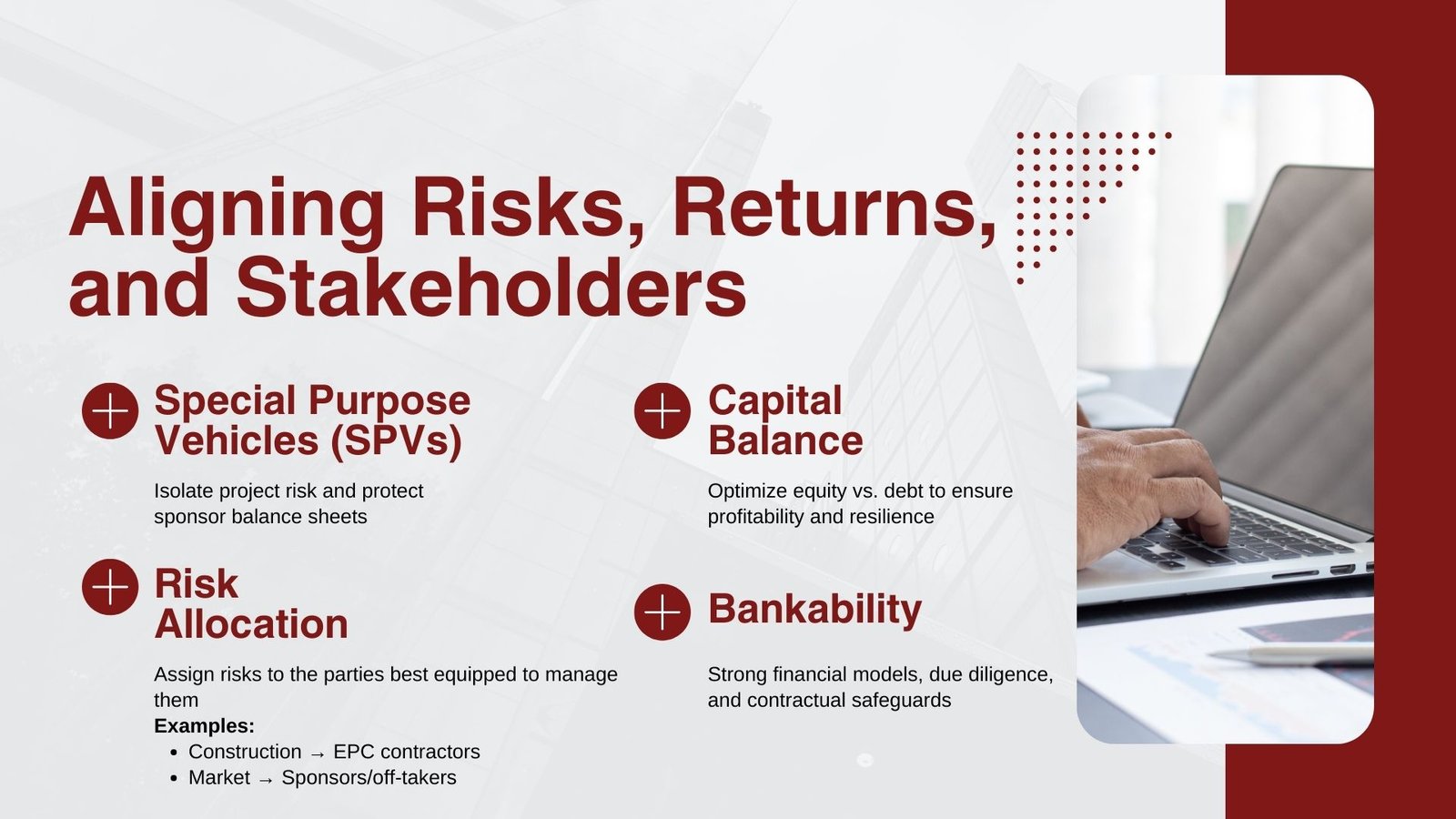 Understanding Financing Structures and Capital Sources for Infrastructure Projects