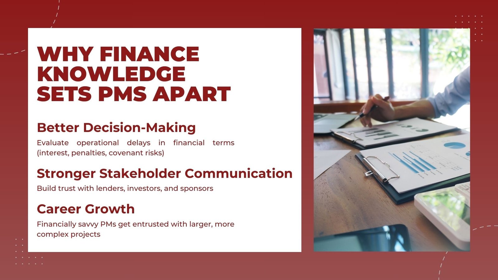 Project Finance Fundamentals for Project Managers